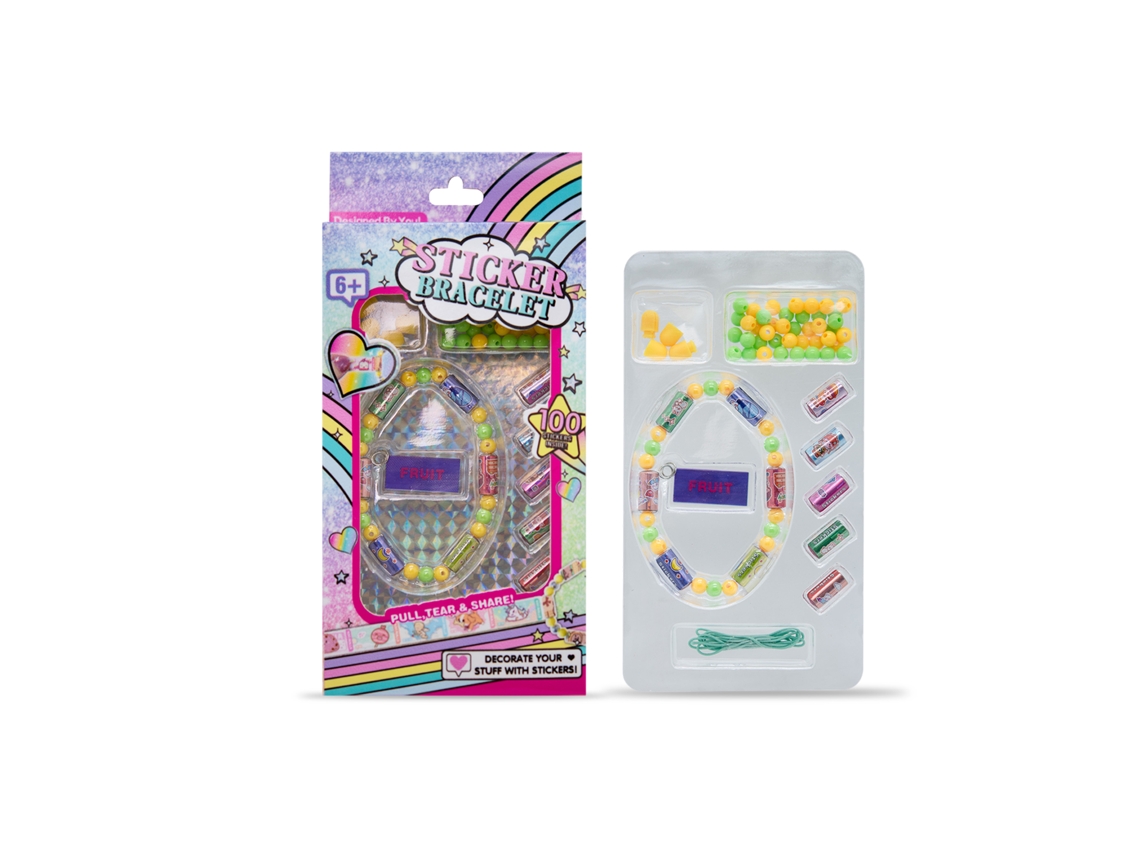 Kit para hacer pulseras con cuentas educativas para niños - Worten