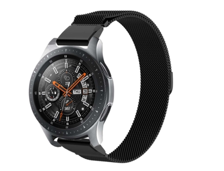 Correa Pulsera Milanese Mesh para Garmin Quatix 6X Solar Preta