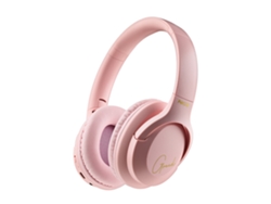 Auriculares Bluetooth NGS Tecnología Artica Greed Pink 5.1-10Hrs de Autonomía
