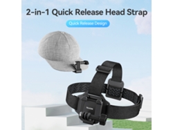 2026-accesorios Para Cámara De Acción: Clip Para Mochila, Correa Para Cabeza Y Montajes Universales Gopro