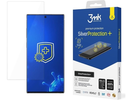 Protector Cristal Templado Samsung Galaxy Note 10 Plus 3MK Antibacteriano