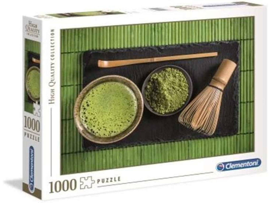 Puzzle CLEMENTONI Matcha Tea (1000 Piezas - Edad mínima: 3 años)