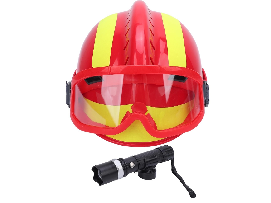 Casco De Rescate Seguridad Alta Altura Con Luz Ventilado Rojo F2