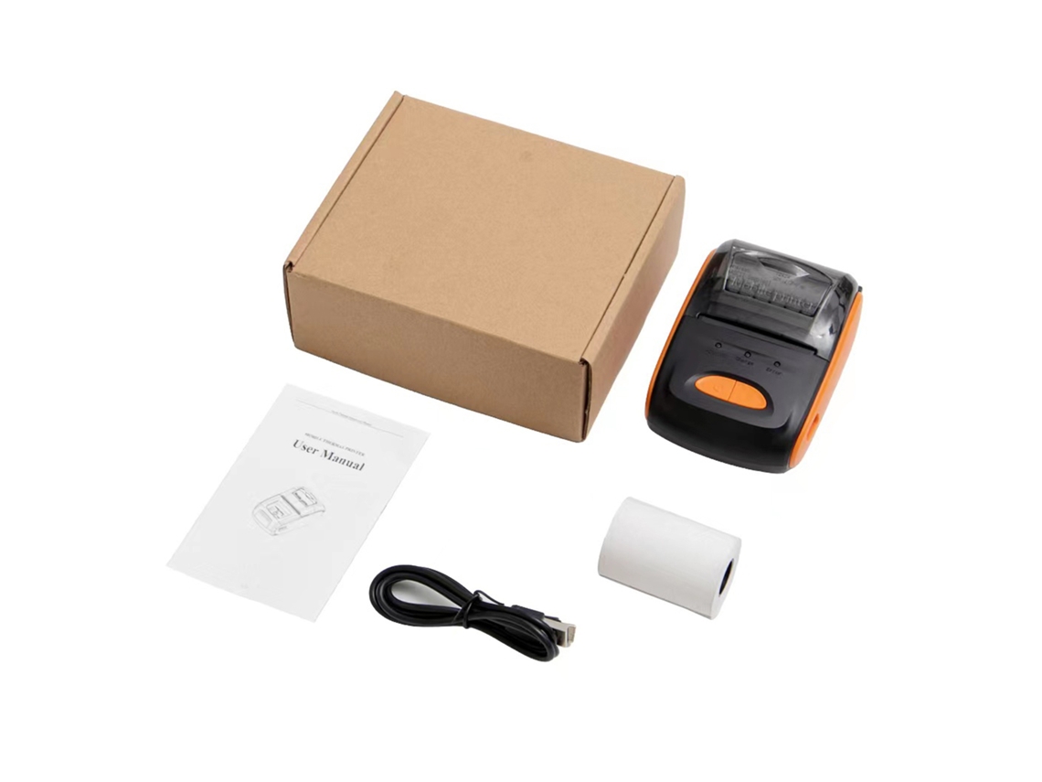 Impresora Térmica Inalámbrica Portátil De 58 Mm Con Bluetooth Para Android, Ios Y Windows, Con Papel Térmico.