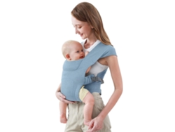 Portabebés Multifuncional Y Transpirable Apto Para Bebés De 0 A 18 Meses Color Azul Czhhmart
