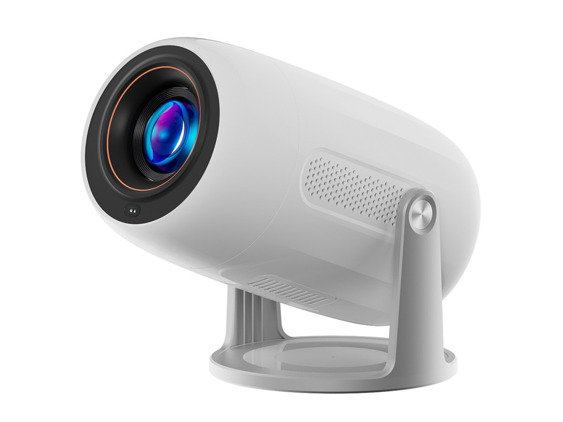 Proyector Lenovo Xiaoxin de 100 m, 400 ANSI, 1080p, inclinación ajustable de 210°, decodificación 4K, Wifi 6, enfoque automático y corrección trapezoidal automática.