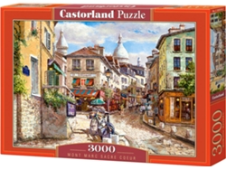 Puzzle CASTORLAND Mont Marc Sacre Coeur (3000 Piezas)