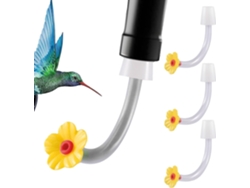Comedero Para Interiores Y Exteriores, Con Repuestos Antigoteo. -comedero Con Adornos Florales, Para Uso En Interiores