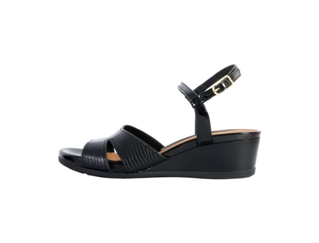 Sandalias de Hombre GEOX Marykarmen Strap Wedge Outro Negro (37)
