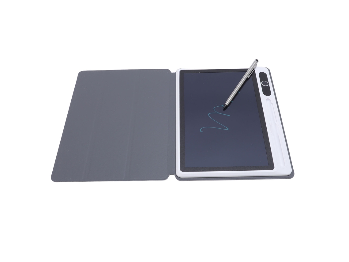 Tableta De Escritura Lcd Con Sensor De Presión Y Bloqueo Inteligente, Bloc De Dibujo Electrónico Negro