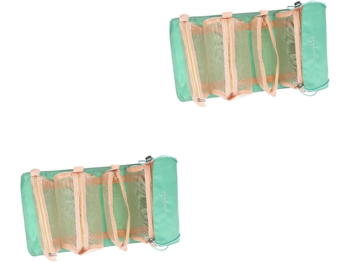 Neceser Organizador De 2 Piezas Para Maquillaje Y Accesorios De Viaje