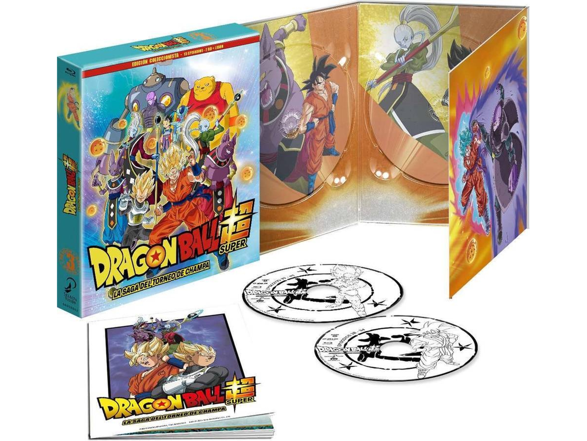 Blu-Ray Dragon Ball Super. Box 3. Edición  Coleccionistas (Edición en Español)