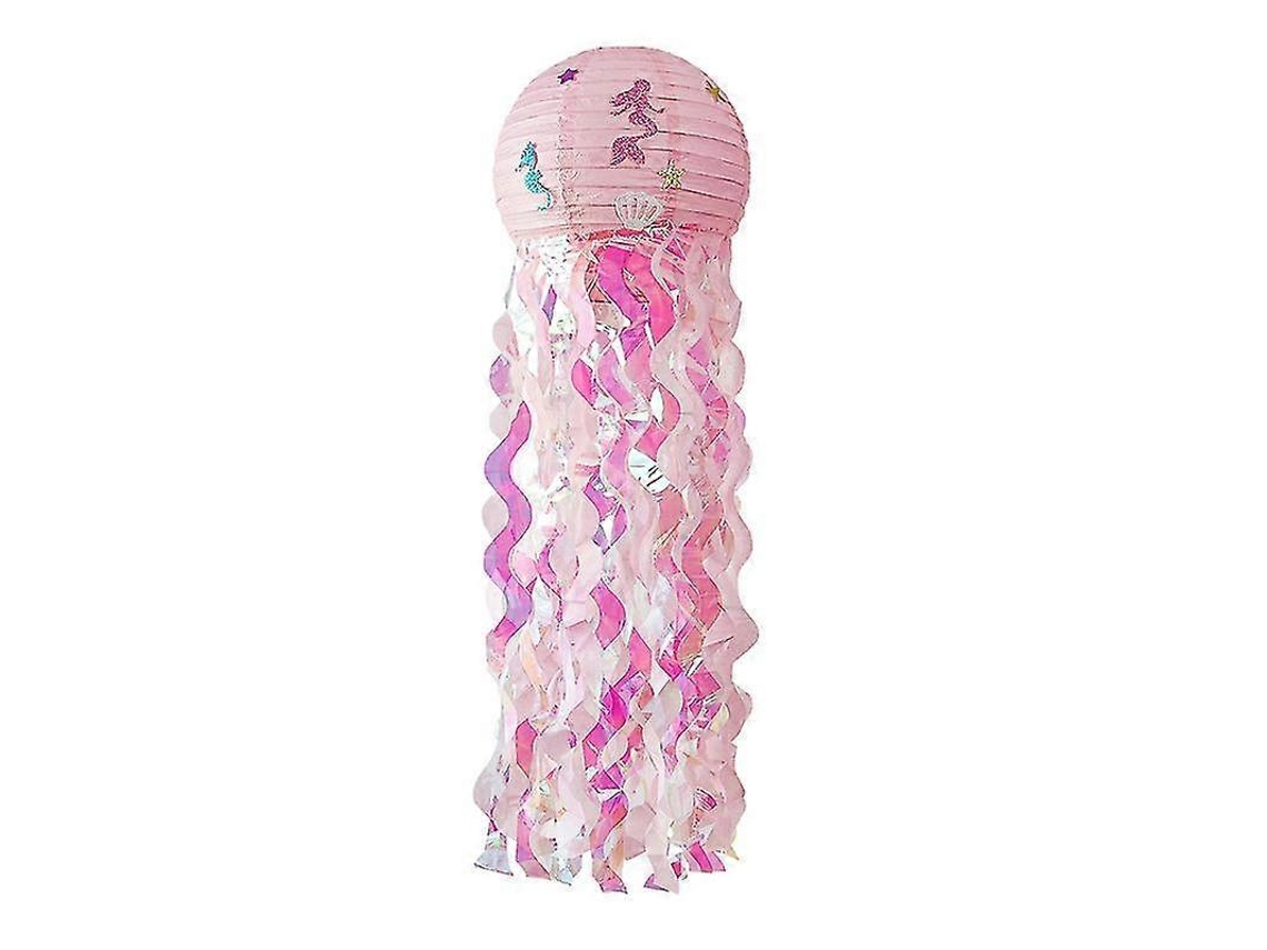 Decoraciones para fiesta de sirenas, farolillo colgante de medusa DIY, fiesta marina de La Sirenita en Rosewell