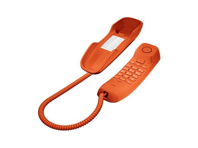 Teléfono Fijo GIGASET DA210 Naranja