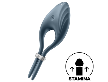 Vibrador De Anel Duelista Satisfyer - Cinza