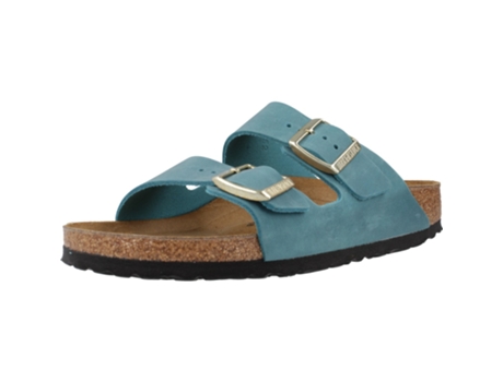 Zapatos de Mujer BIRKENSTOCK Arizona Oiled Azul (39)