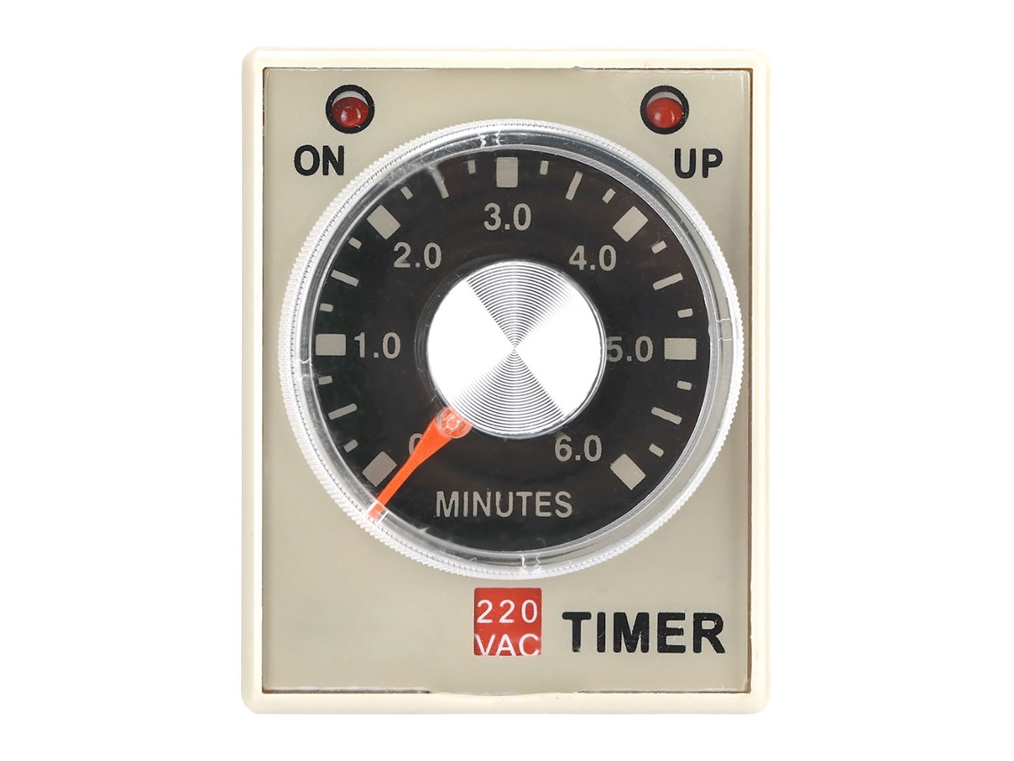 Relé Temporizador De Retardo De Baja Potencia Ah3-3 De 6 M, 220 V Ca