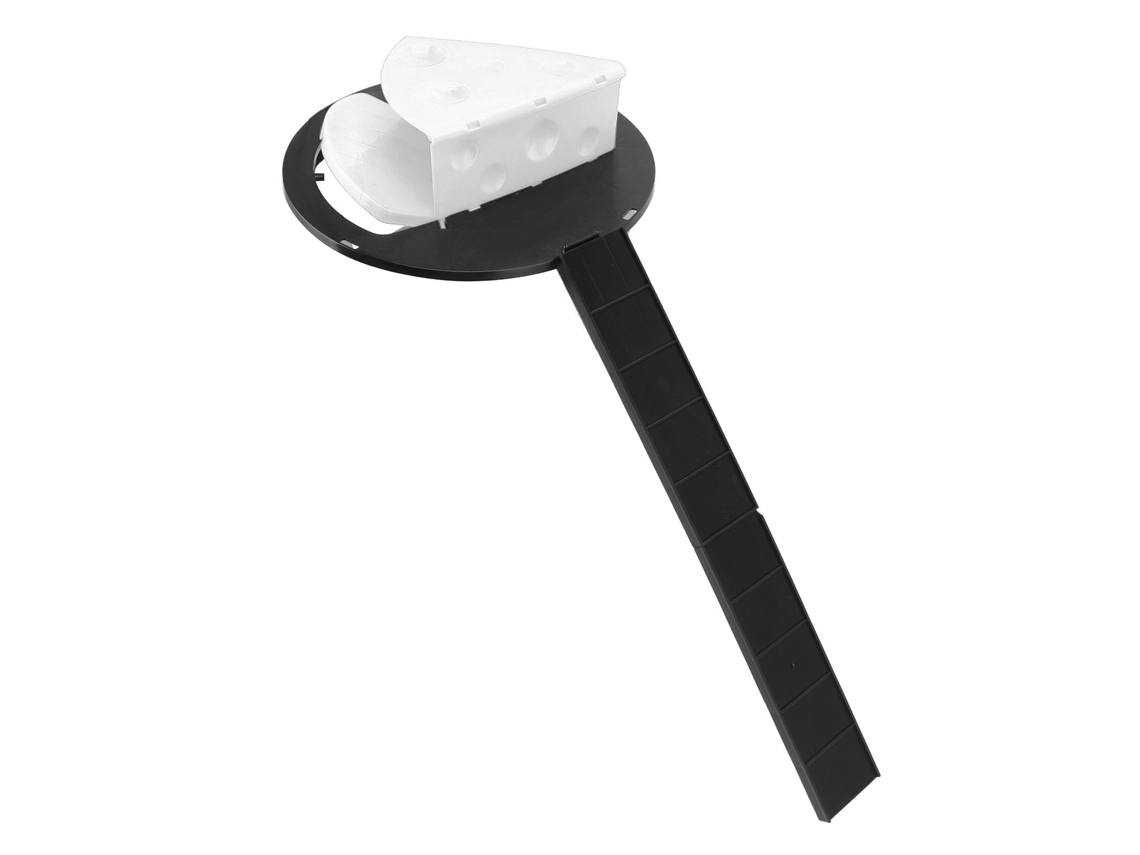 Trampa Para Ratones Reutilizable Con Tapa Giratoria Automática Para Uso Interior Y Exterior - Blanca