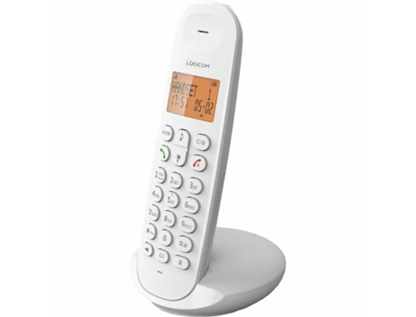Teléfono Fijo LOGICOM DECT ILOA 150 SOLO (Blanco)