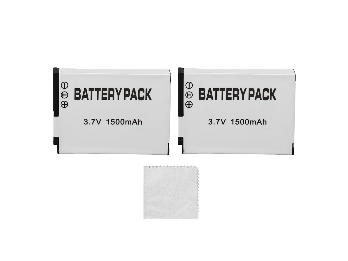 2pcs Bateria En El12 Para Câmera Nikon Coolpix S610 S620 S630 S640 S710 S1000pj S1100pj S70 S6000 S8000 S8100 S9100 P300 1500mah