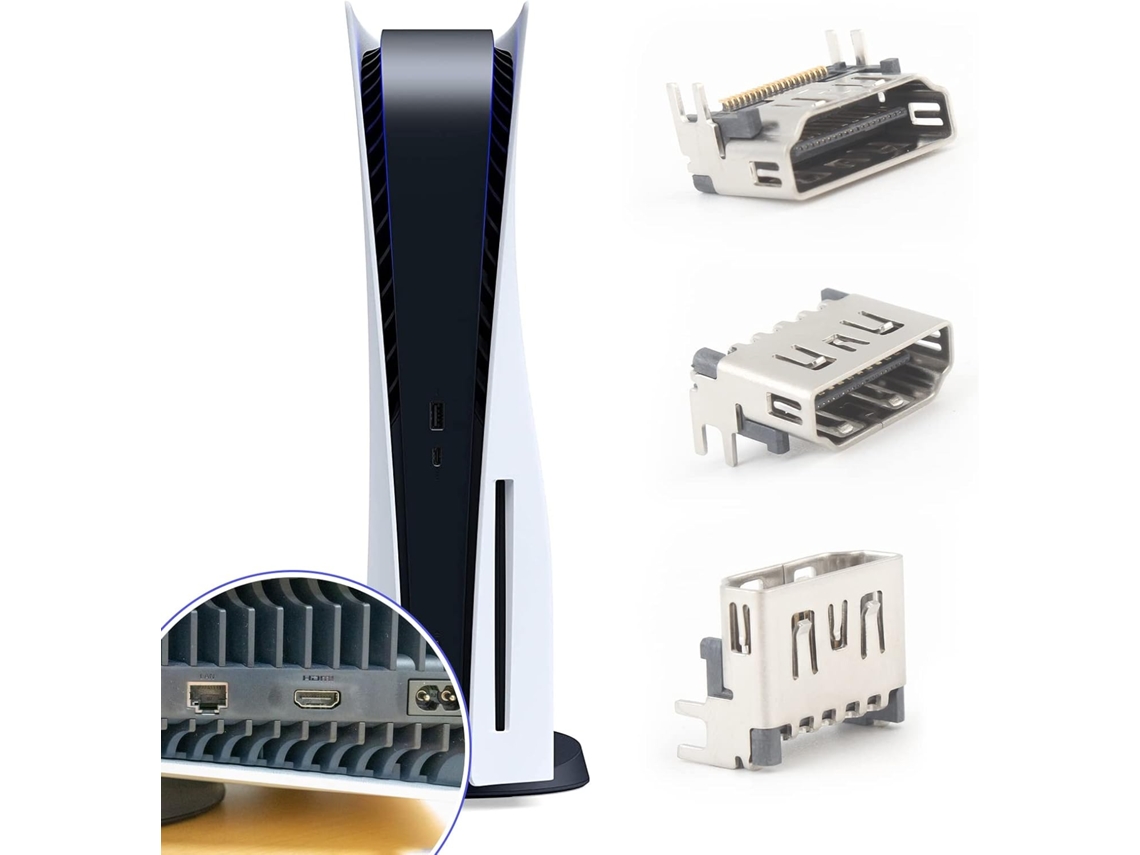 3 Piezas De Puerto Hdmi Para Sony Playstation 5 (ps5) Conector De Interfaz De Puerto Hdmi De Repuesto - Interfaz De Video