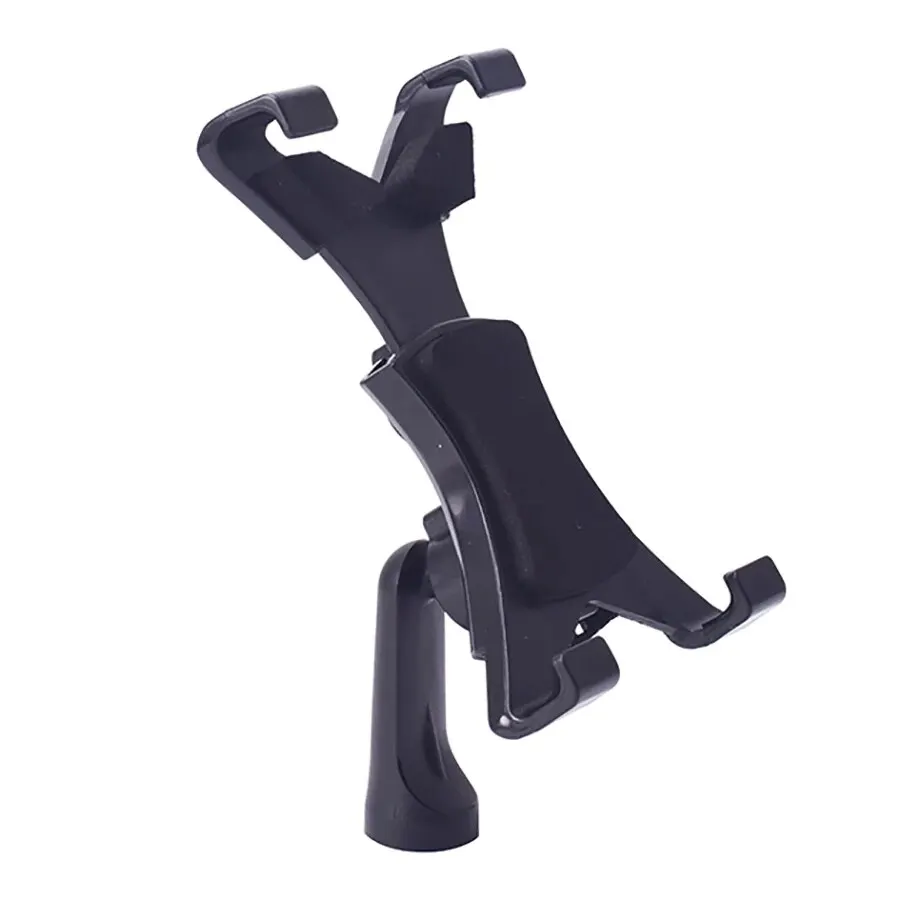 Adaptador de trípode universal para tableta con rotación de 360°, compatible con tabletas de 7 a 12 pulgadas (negro)