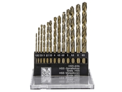 2026-13 Brocas De Punta Helical Hss M35 Titanio 1.5-6.5mm Para Madera Y Metal