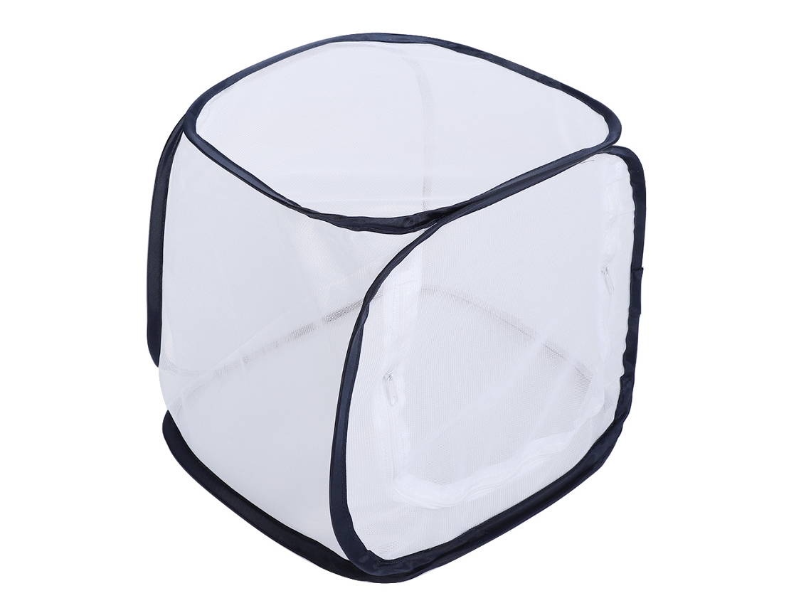 Jaula Portátil, Plegable, Duradera, Ventilada Y Grande Para La Cría De Mariposas.