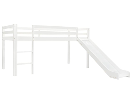 VIDAXL Estructura de cama infantil con tobogán y escalera pino (208x230x110 cm)
