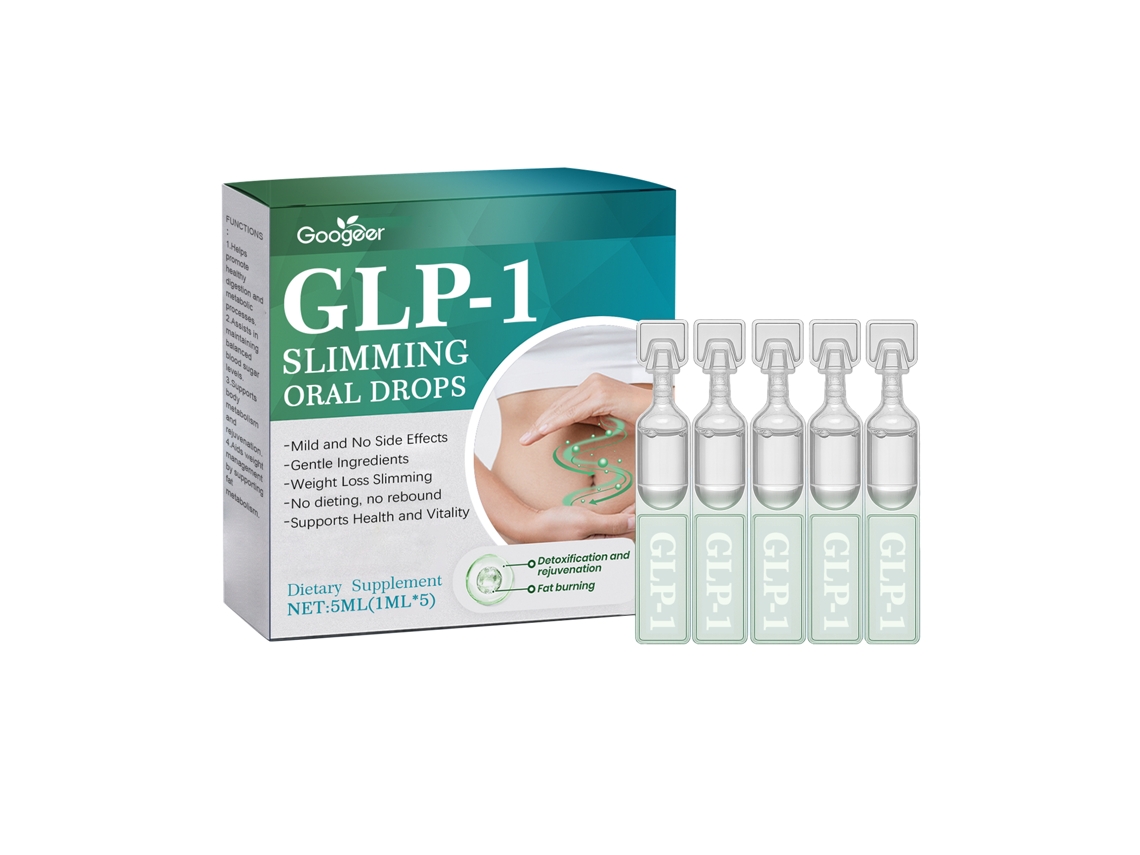 Gotas de GLP-1 para el cuidado y la tonificación corporal.