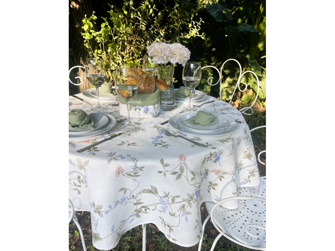 Mantel Redondo ILMH BY I LOVE MY HOME 150cm - Estampado Floral