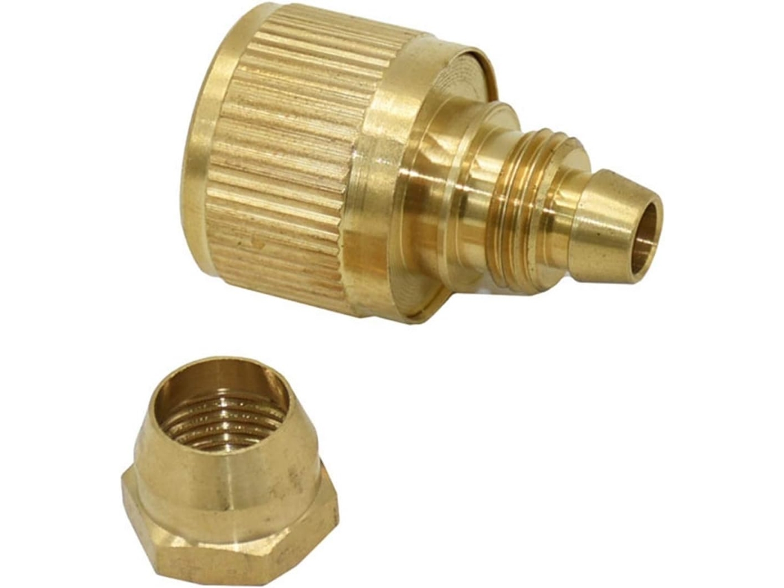 Adaptador De Conector Jardín 3/8 Pulgada Rápido Latón 10 Mm Latón
