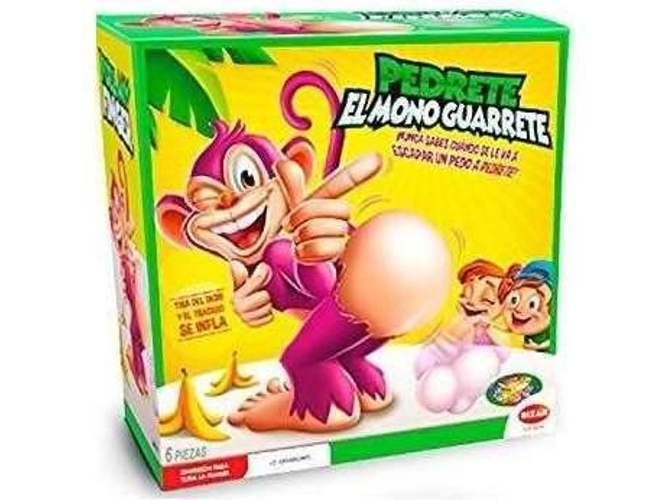 Juego de Mesa BIZAK Pedrete El Mono Guarrete (Edad Mínima: 6 - Español)