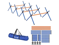 Kit De Agilidad Para Perros - 4 Piezas, Obstáculos, Bolsa Ajustable