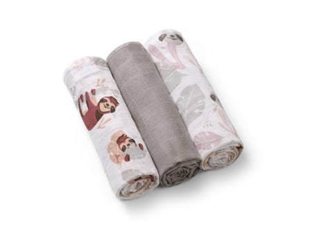 Pañales Muselina 3Un BABY ONO Gris