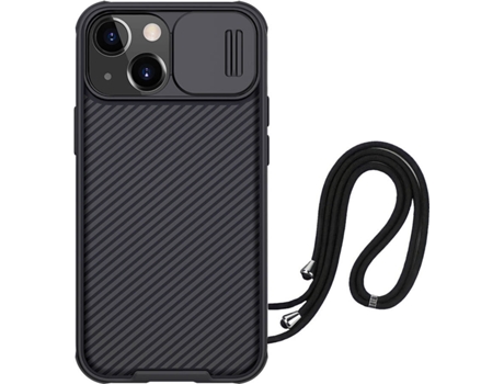 Carcasa iPhone 13 Mini Nillkin Camshield Negro BD-NKCS