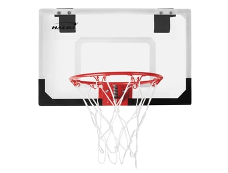 Juego De Canasta De Baloncesto Con 3 Pelotas 58X40 Cm Nylon Blanco Y Plástico HAUKI