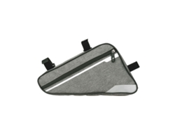 Bolsa Triangular Para Cuadro De Bicicleta, Gran Capacidad, Impermeable, Para Ciclismo De Montaña Y Carretera (gris)