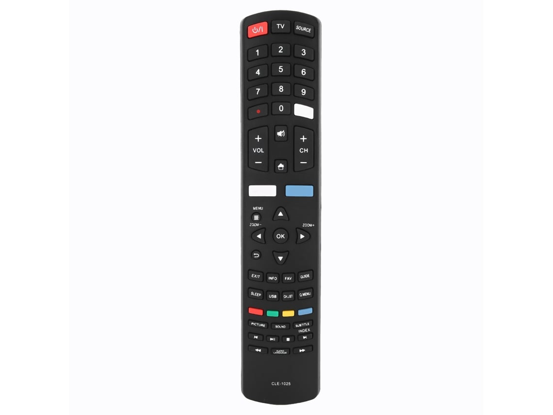 Controle Remoto Cle-1025 Para Tv Hitachi, Substituição Sem Programação, 8m Alcance, Abs