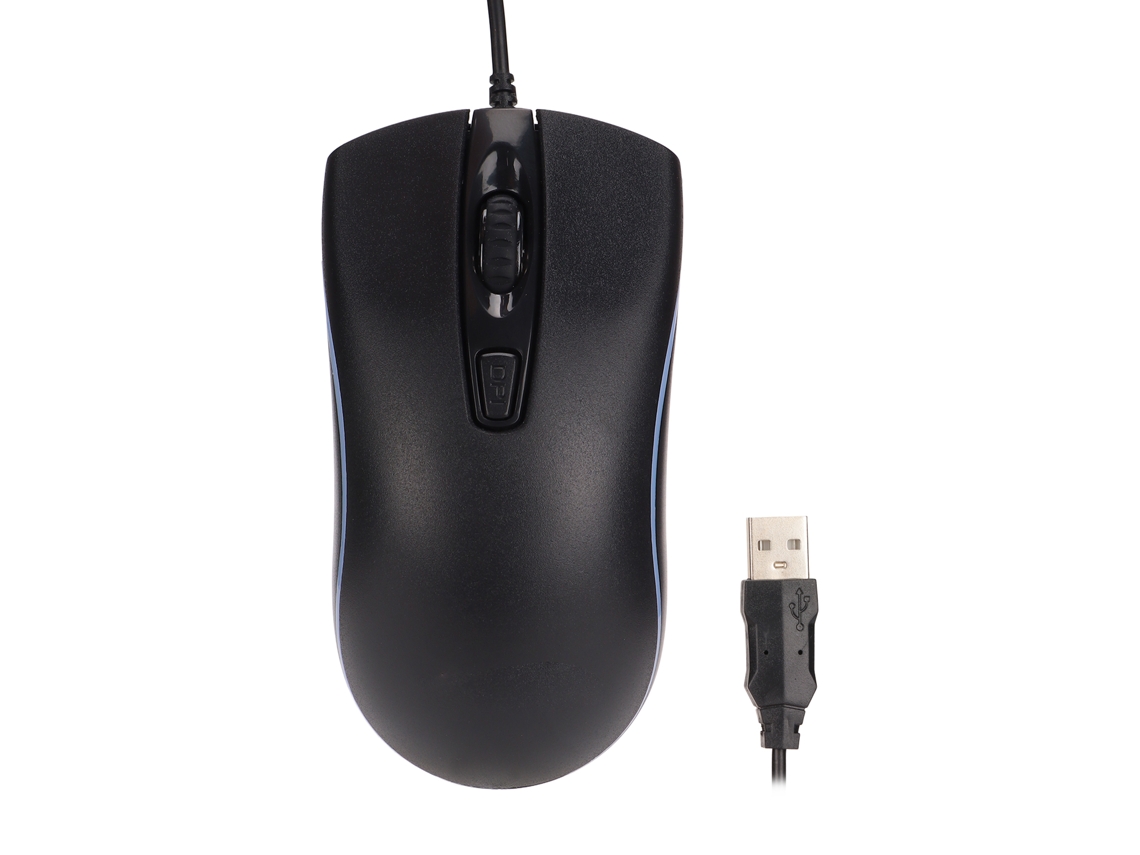 Baoj-2026novomouse Gamer Fio Rgb 1600dpi Ergonômico