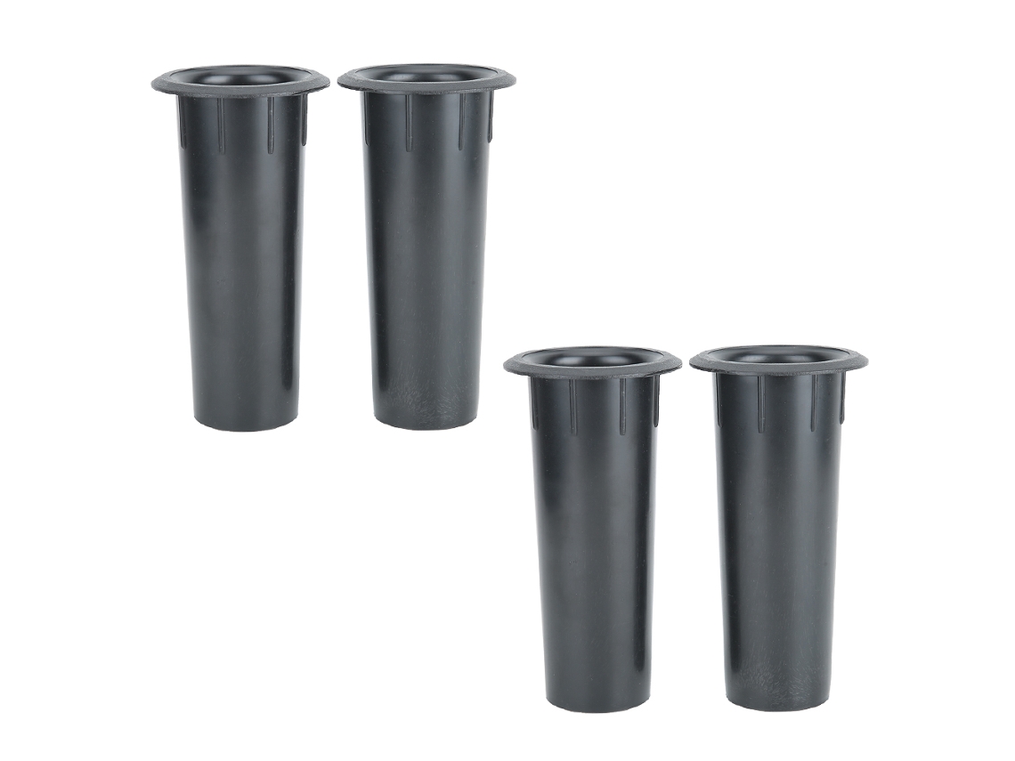 Kit con 4 conectores de ventilación para altavoces woofer de 4 a 6 pulgadas y tubos inversores con orificio de 45 mm CHABERLU