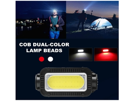 Linterna Frontal Recargable 1000 Lúmenes Lámparas de Cabeza Súper Brillantes LED Recargable para Exteriores Ipx4 Impermeable para Senderismo Noctur...