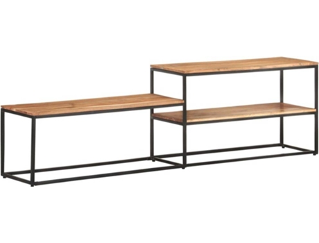Mueble para la televisión VIDAXL Marrón Madera de acacia (180x30x50 cm)