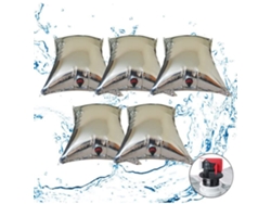 Mochila de hidratación para actividades al aire libre, contenedor de agua portátil con barrera de oxígeno, bolsas de almacenamiento de agua fría