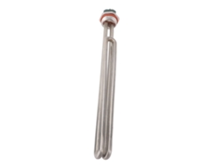 Tubo Calefactor Universal De 3000 W Con Rosca De 1-1/4 Pulgadas Para Calentador De Agua Eléctrico Sumergible, Acero Inoxidable.