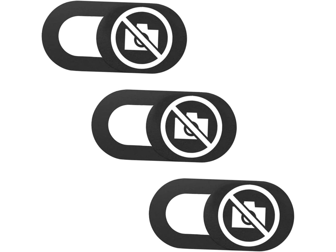 3 Piezas Cubierta De Cámara Pcs Para Tablet Y Laptop Protección De Privacidad Peeping Cubierta Deslizante De Accesorio Decorativo Para