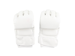 Kklv-guantes De Boxeo De Media Dedo Para Saco De Golpes Punches Kickboxing Sparring Entrenamiento Open Palms Hombre Mujer Blanco