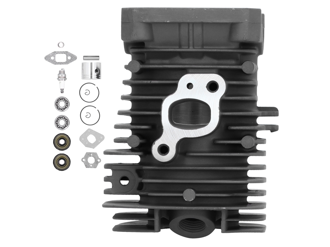 Kit De Cilindro Y Pistón De 41,1 Mm Compatible Con Partner Poulan 350 351 390 420 2150 2250 2450 2550