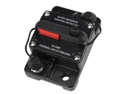 Disyuntor De Reinicio Manual Para Audio Automotriz De 12v-42v 50a Con Protección Contra Sobrecarga