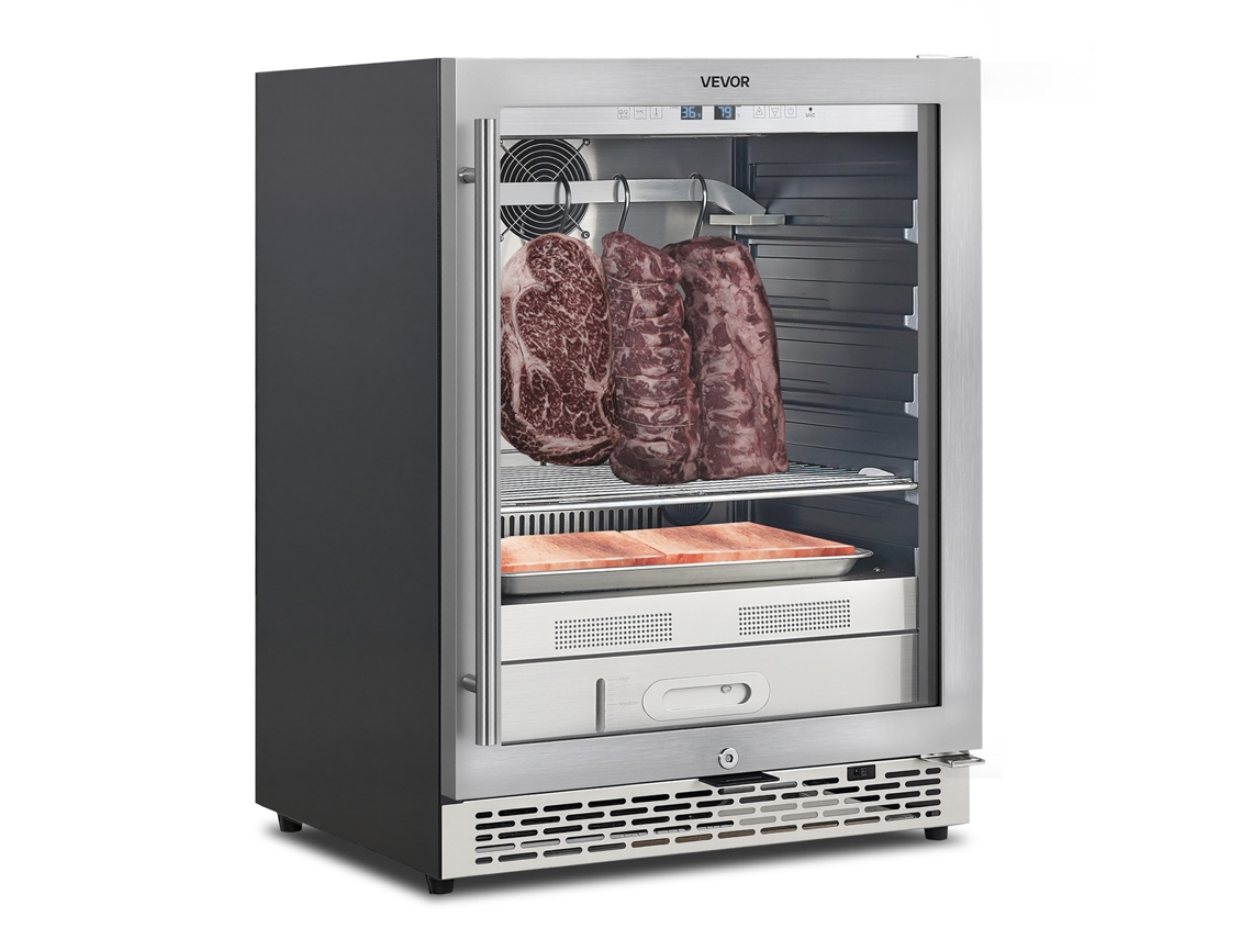 Refrigerador de maduración en seco Vevor de 45 kg para carnes (595 x 575 x 820 mm)